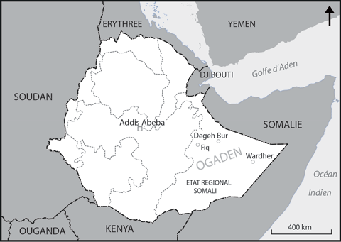 carte d'Ethiopie