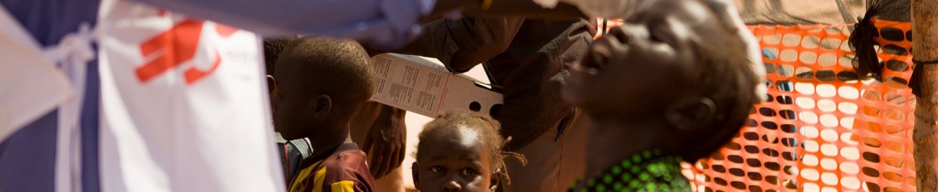 Vaccination au camp de réfugiés de Yida