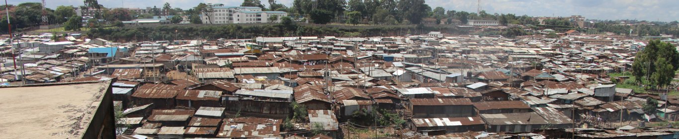 Le bidonvile de Mathare au Kenya