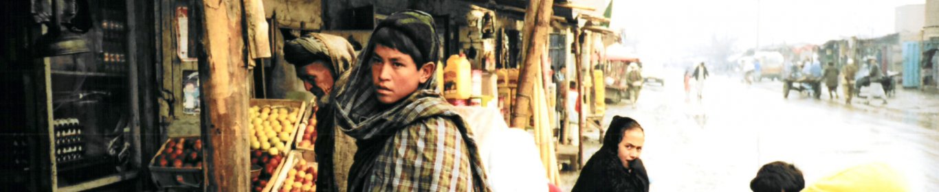 Enfants dans les rues de Kaboul