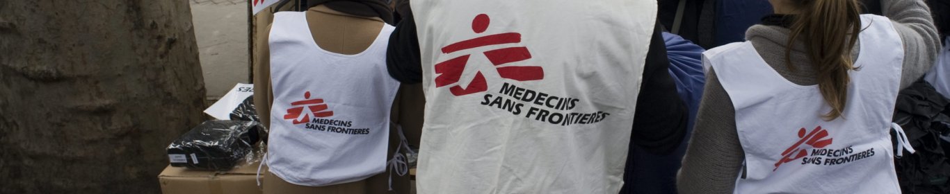 Distribution MSF aux réfugiés afghans à Paris