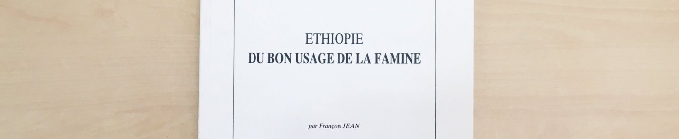 Couverture du livre Du bon usage de la famine