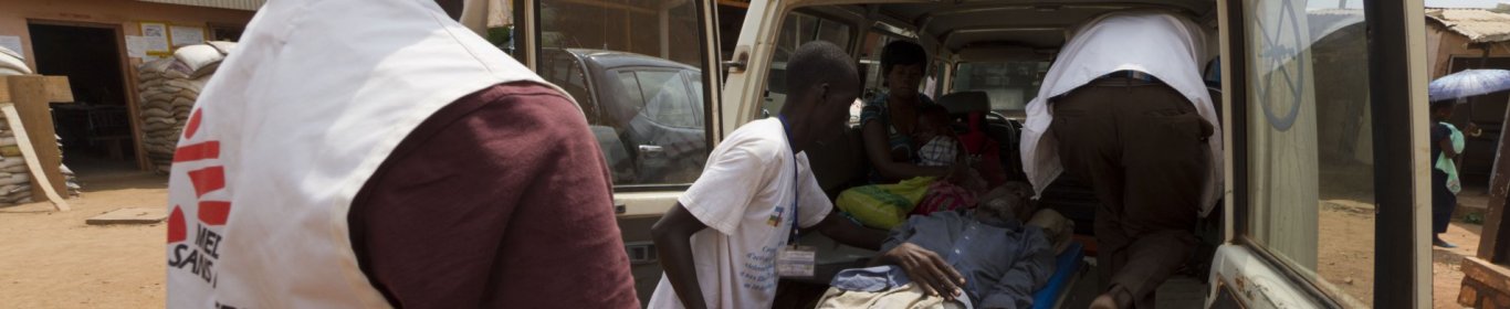 Mamadou M’Baiki health centre in Bangui, CAR 