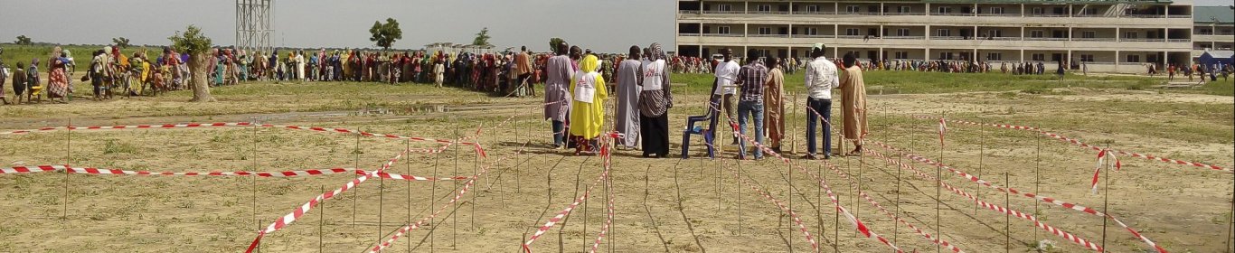 Food distribution in Borno state