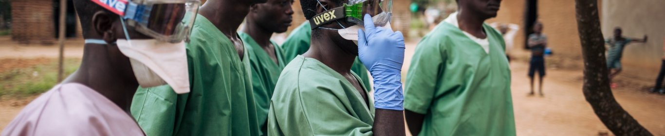 Decontamination activities in Kalunguta health zone, North Kivu province, DRC