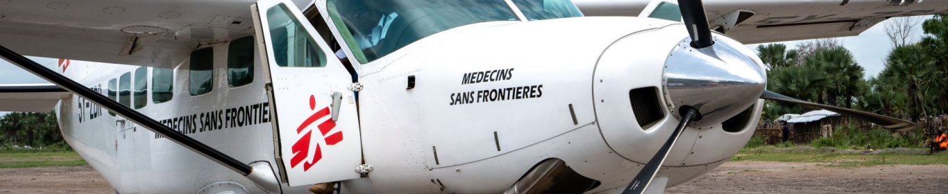 An MSF plane landed in Old Fangak