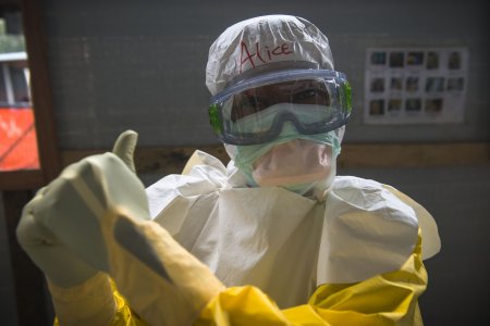 Le centre médical d'Ebola à FreeTown en Sierra Leone