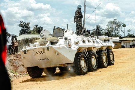 Char d'assaut au Burundi 