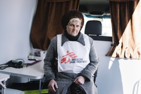 Opérations de MSF à Mayorsk en Ukraine
