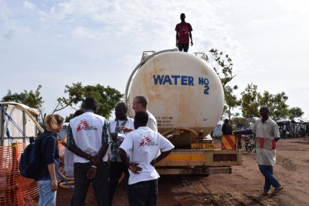 L'eau potable humanitaire