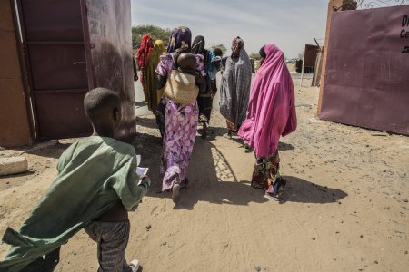 Camp de réfugiés de Kintchandi au Niger
