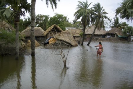 Le cyclone Aila a frappé le Bangladesh 