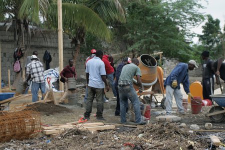 Reconstruction à Haiti 