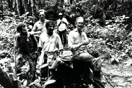 A group of humanitarian workers in Honduras