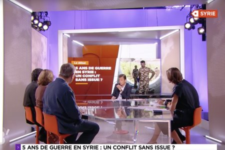 Cinq ans de guerre en Syrie: un conflit sans issue? Rony Brauman est l'invité d'Arte pour un débat sur la Syrie
