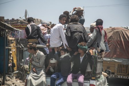 Yemen, Hodeidah, 1 May 2019 - on the road to Sanaa Yemen, Hodeidah, 1 May 2019 - on the road to Sanaa