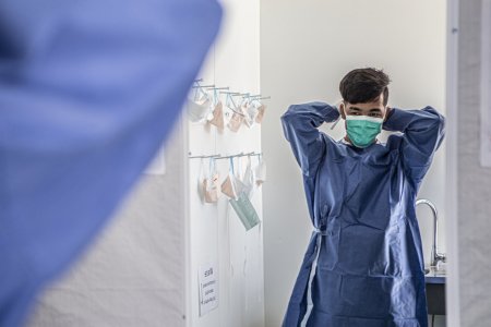 Inpatient medical unit in Moria