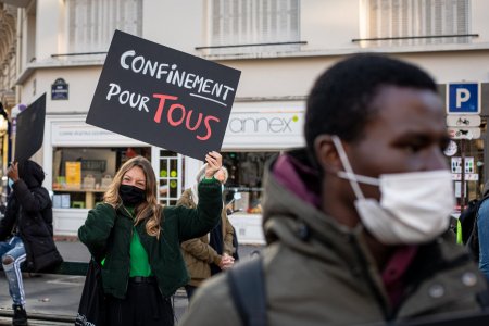 Manifestation à l'occasion de la journée internationale des droits de l'enfant