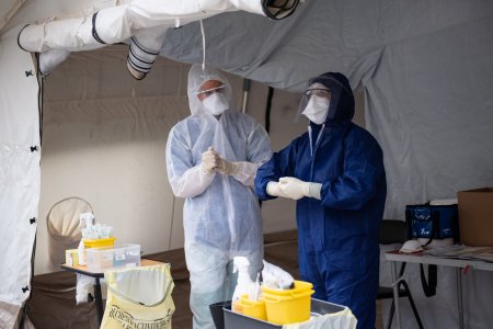 MSF provides support to two centres set up in north Marseille to test and refer people testing positive for coronavirus.