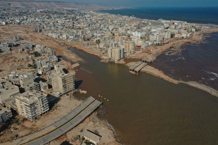 Aftermath of deadly floods in Libya