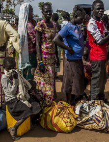 Des réfugiés sud-soudanais sont accueillis en Ouganda