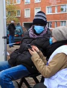 Second wave of Covid-19: MSF's mobile clinic in Paris