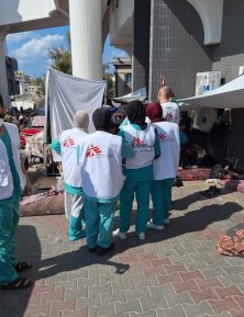 MSF Staff At al Shifa Hospital
