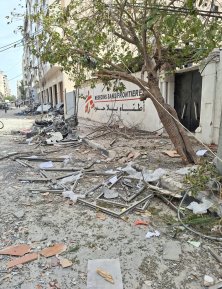 MSF convoy attacked in Gaza